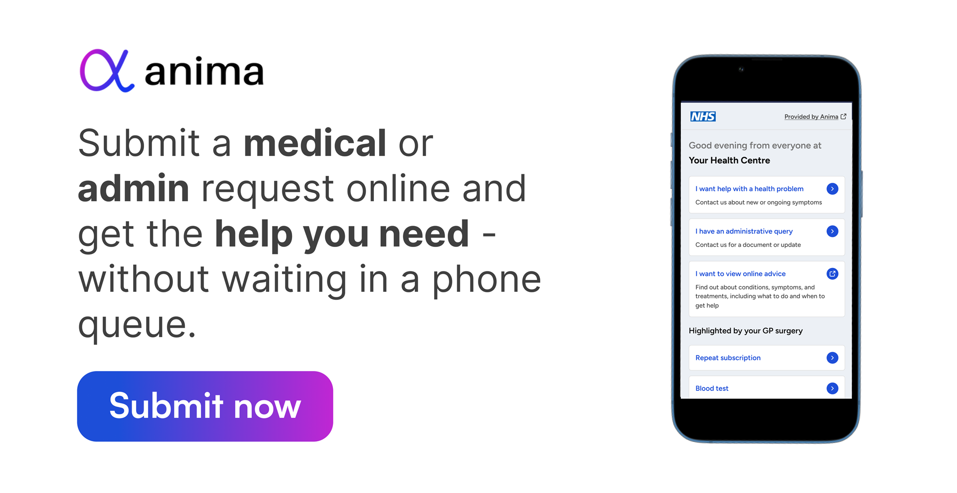 Anima online triage